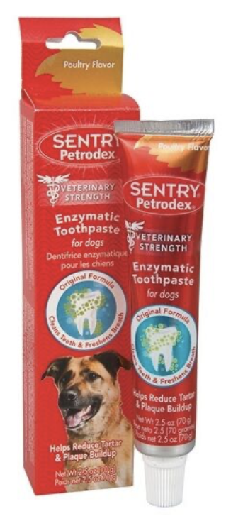 SENTRY משחת שיניים אנזימיטית בטעם עוף 70 גרם