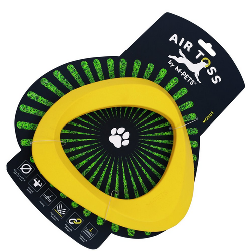 אייר טוז משחק זריקה צף לכלב צהוב 1 יחידה