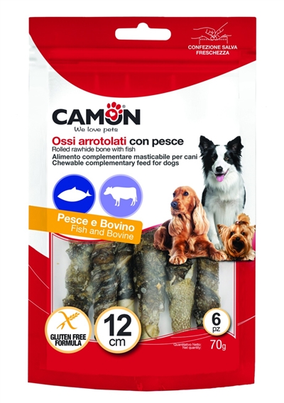 6 רול דג קמון (70 יח') 12 ס"מ