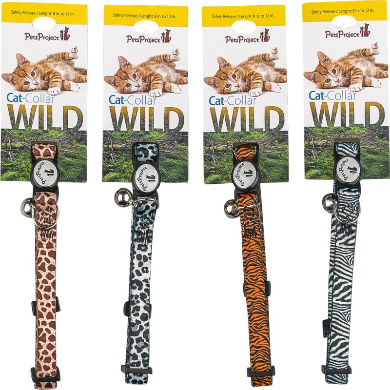 פלטה WILD קולר לחתול 1 יחידה