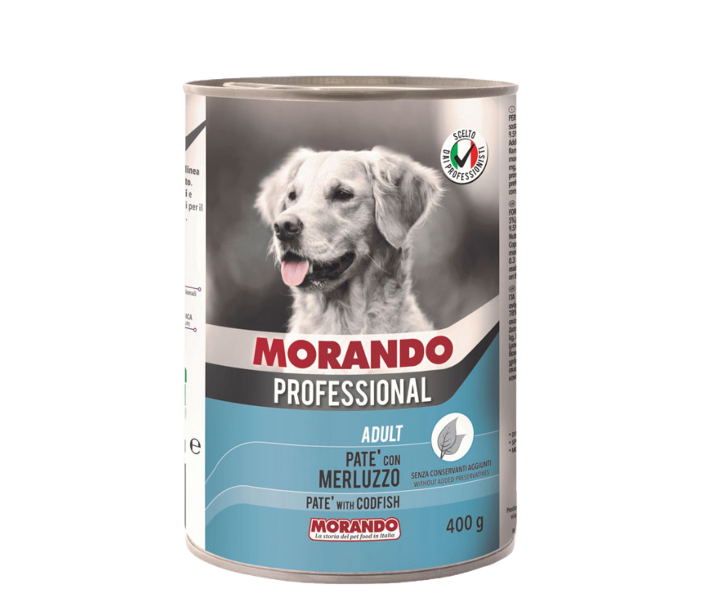 "MORANDO" שימורי פטה לכלב 400 גרם