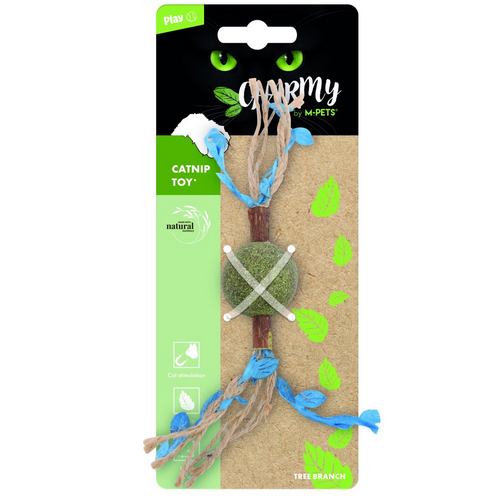 צעצוע קטניפ לחתול צ'ארמי ענף כחול 1 יחידה