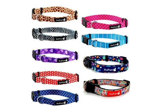 קולר בד צבעוני 15 מ"מ – מידה S 1 יחידה